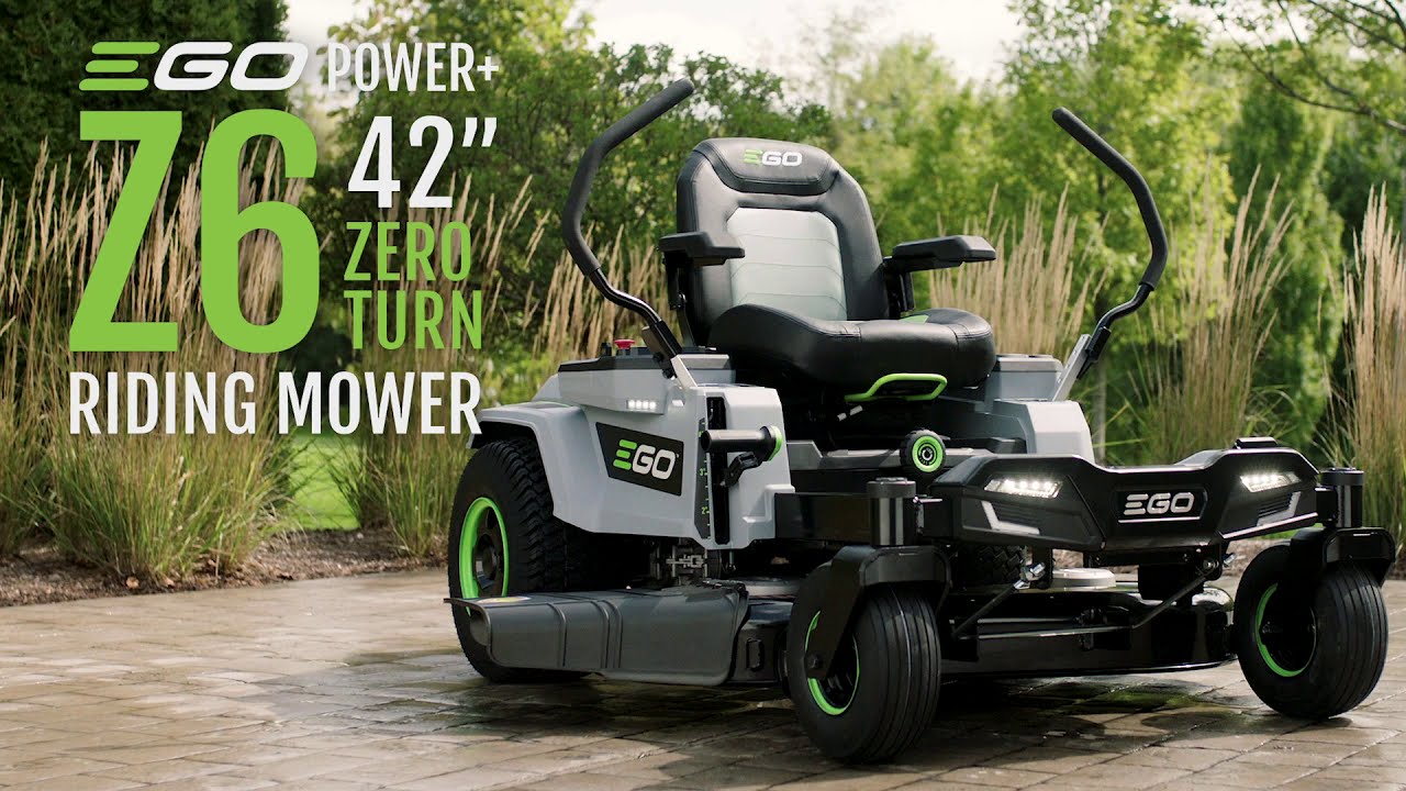 How To Start the EGO Z6 Zero Turn Riding Mower