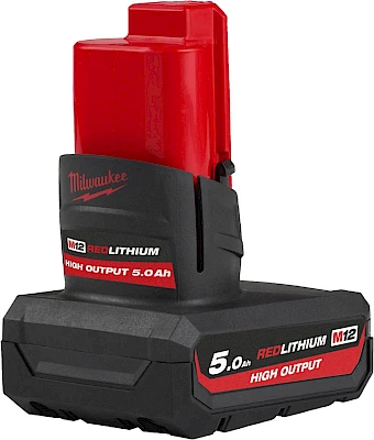 Milwaukee M12 HB5 HIGH OUTPUT 12V 5.0 Ah