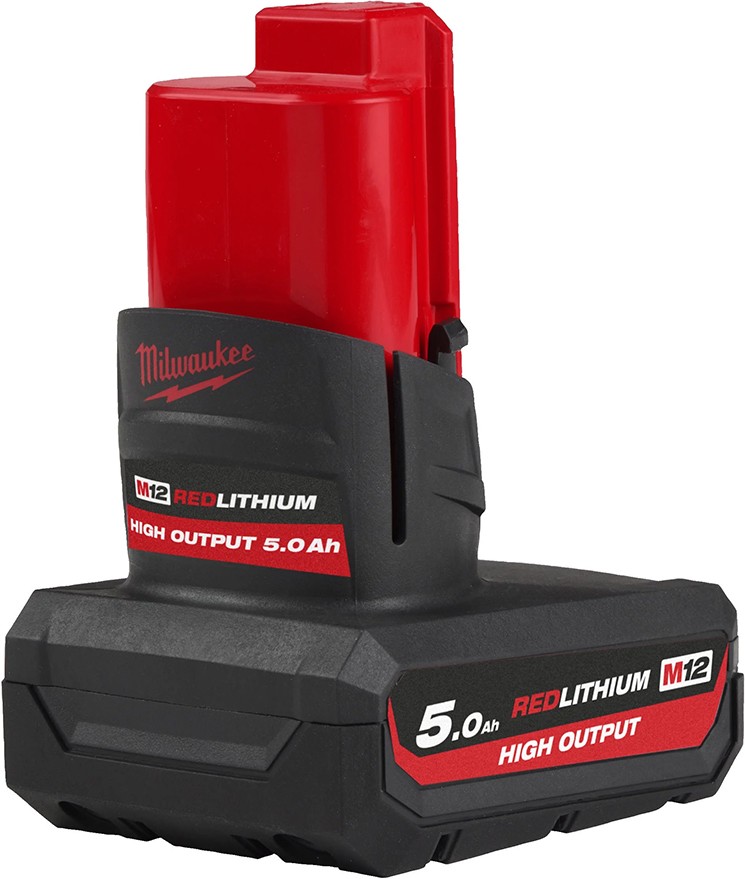 Milwaukee M12 HB5 HIGH OUTPUT 12V 5.0 Ah