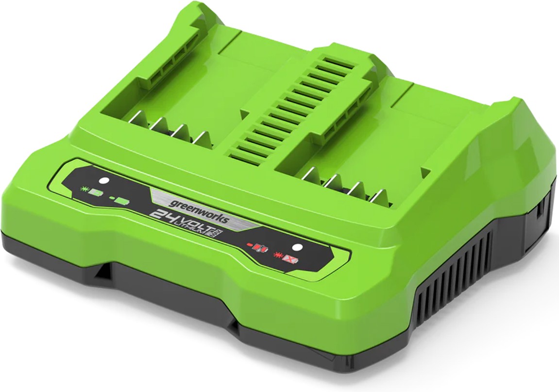 Greenworks G24X2UC2 24V 2A Dual Slot Charger